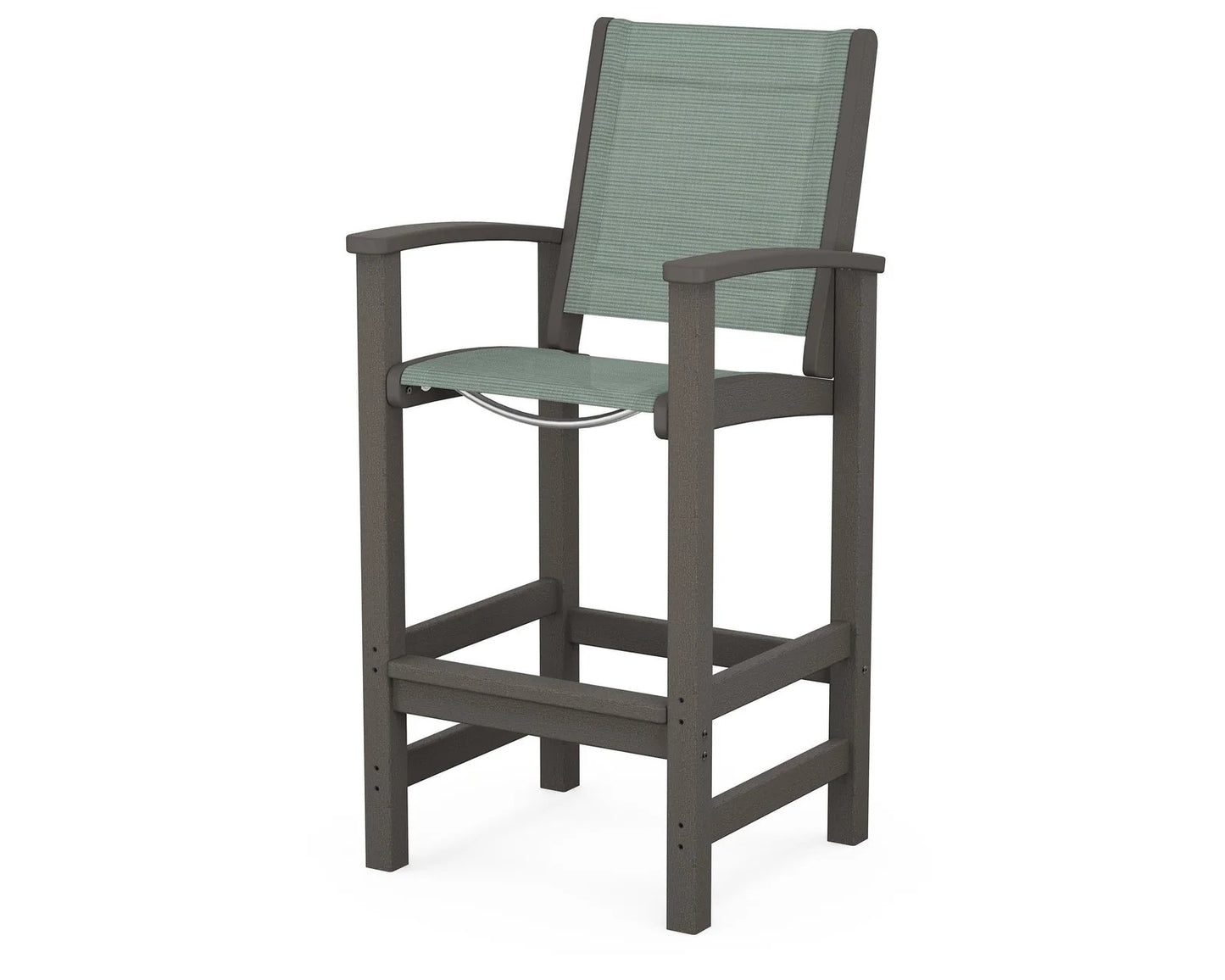 Polywood - Coastal Bar Chair in Vintage Finish - FREE SHIPPING