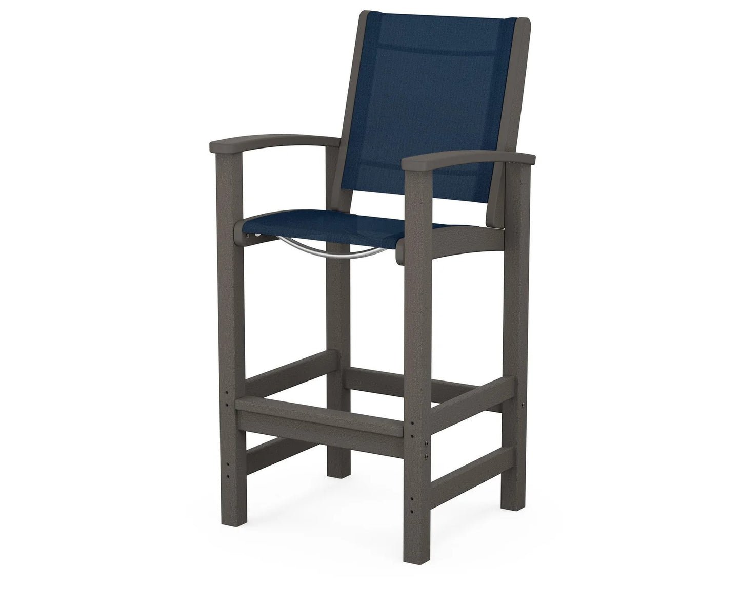 Polywood - Coastal Bar Chair in Vintage Finish - FREE SHIPPING