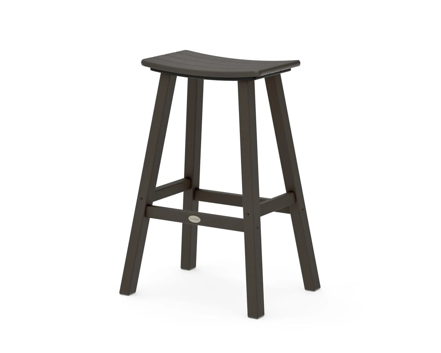 Polywood - Bar Stool Traditional 30" Saddle Bar Stool - FREE SHIPPING