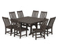 Polywood - Vineyard 9-Piece Farmhouse Trestle Dining Set - FREE SHIPPING