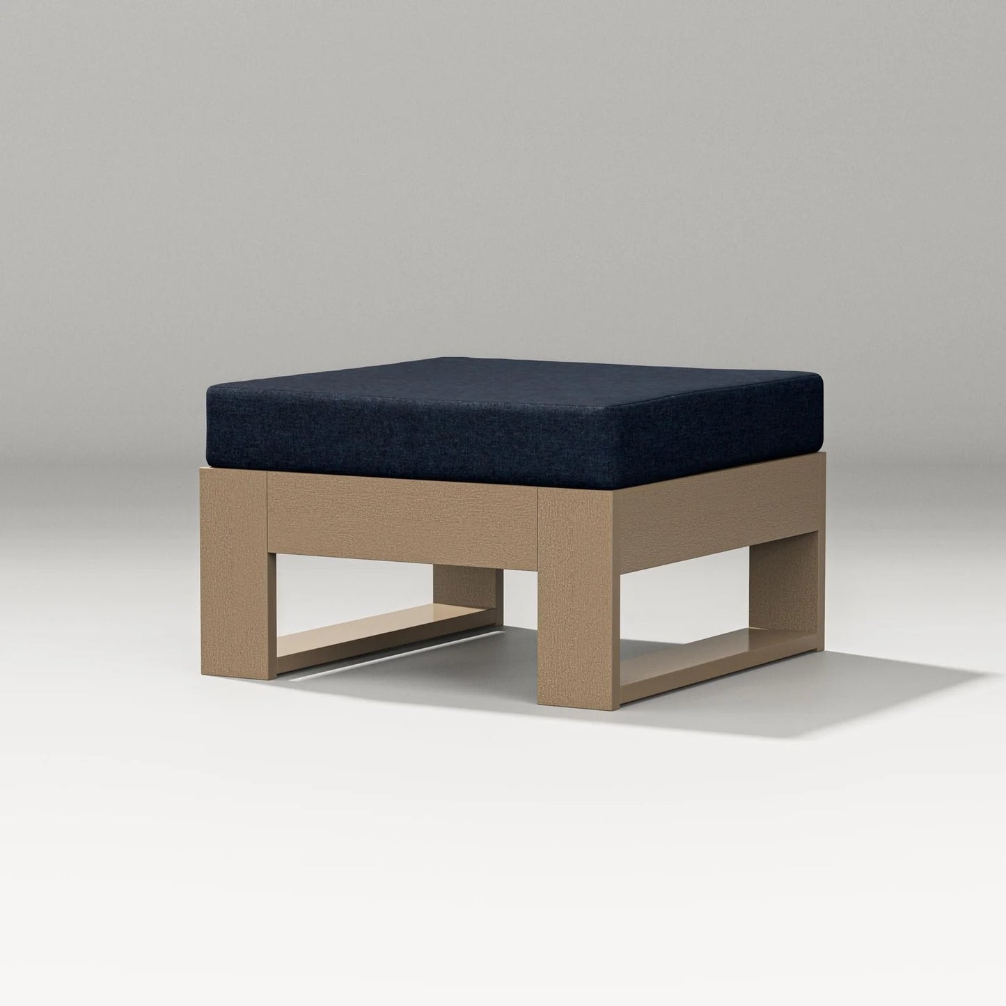 Polywood - Latitude Lounge Ottoman - FREE SHIPPING