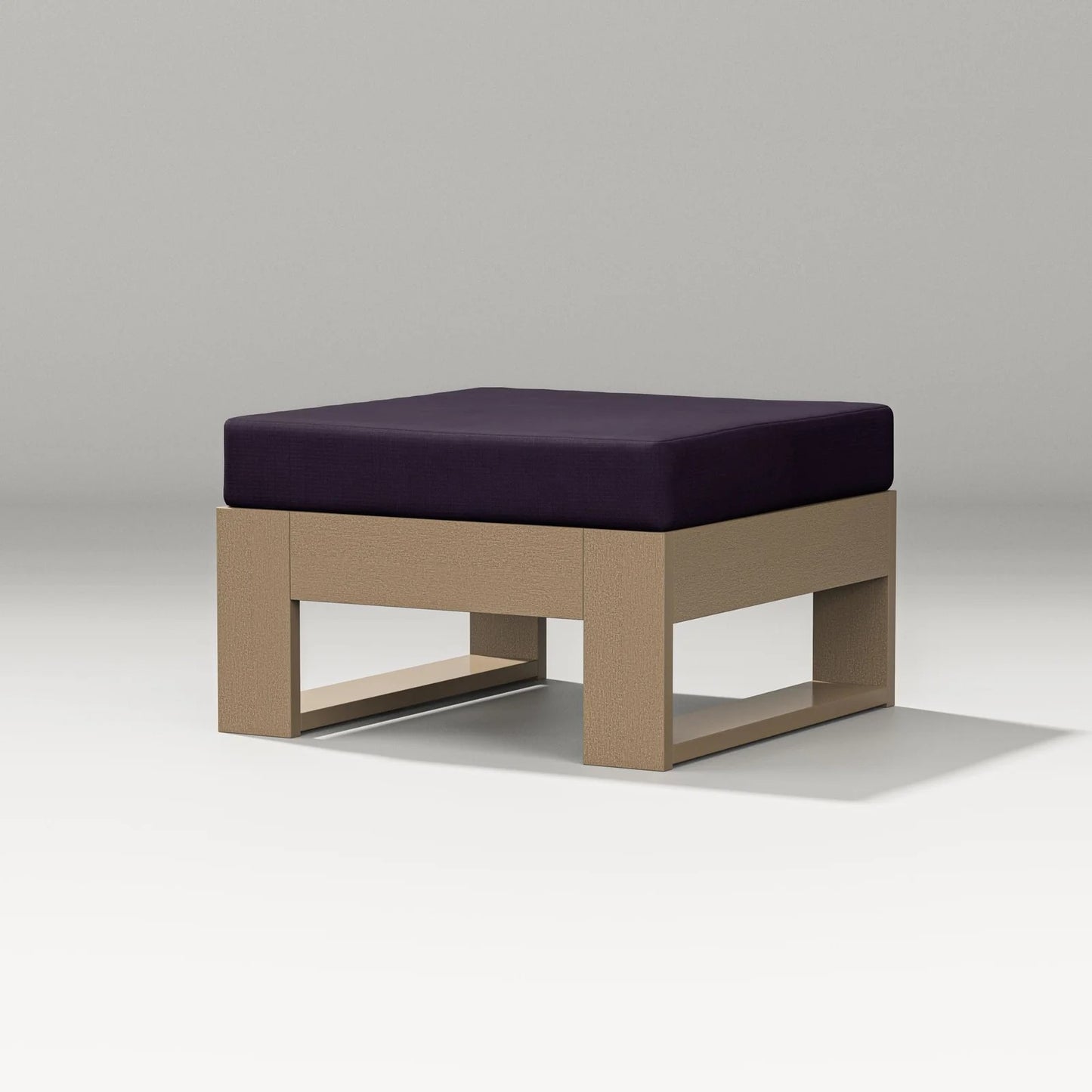 Polywood - Latitude Lounge Ottoman - FREE SHIPPING