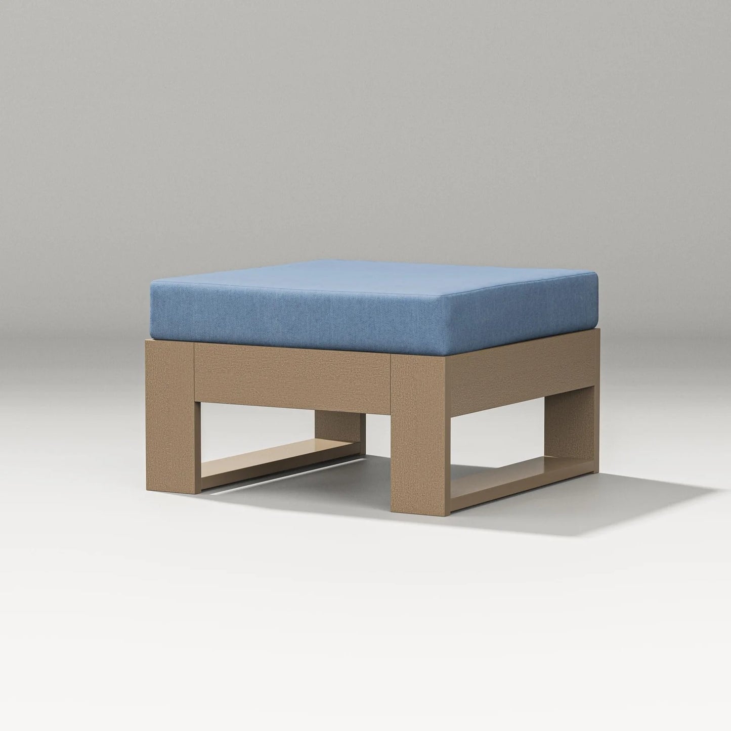 Polywood - Latitude Lounge Ottoman - FREE SHIPPING