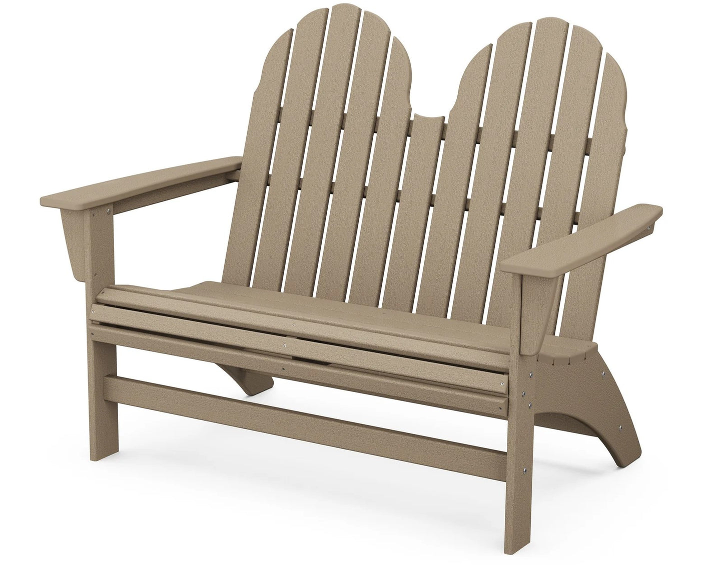 Polywood - Vineyard 48" Adirondack Bench - FREE SHIPPING