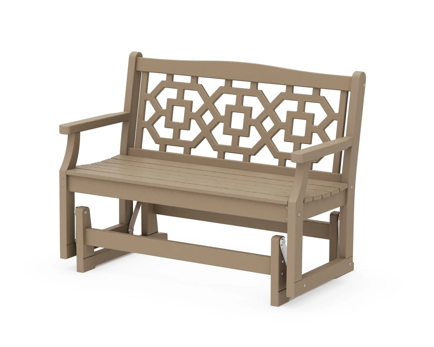 Polywood - Chinoiserie 48” Glider - FREE SHIPPING