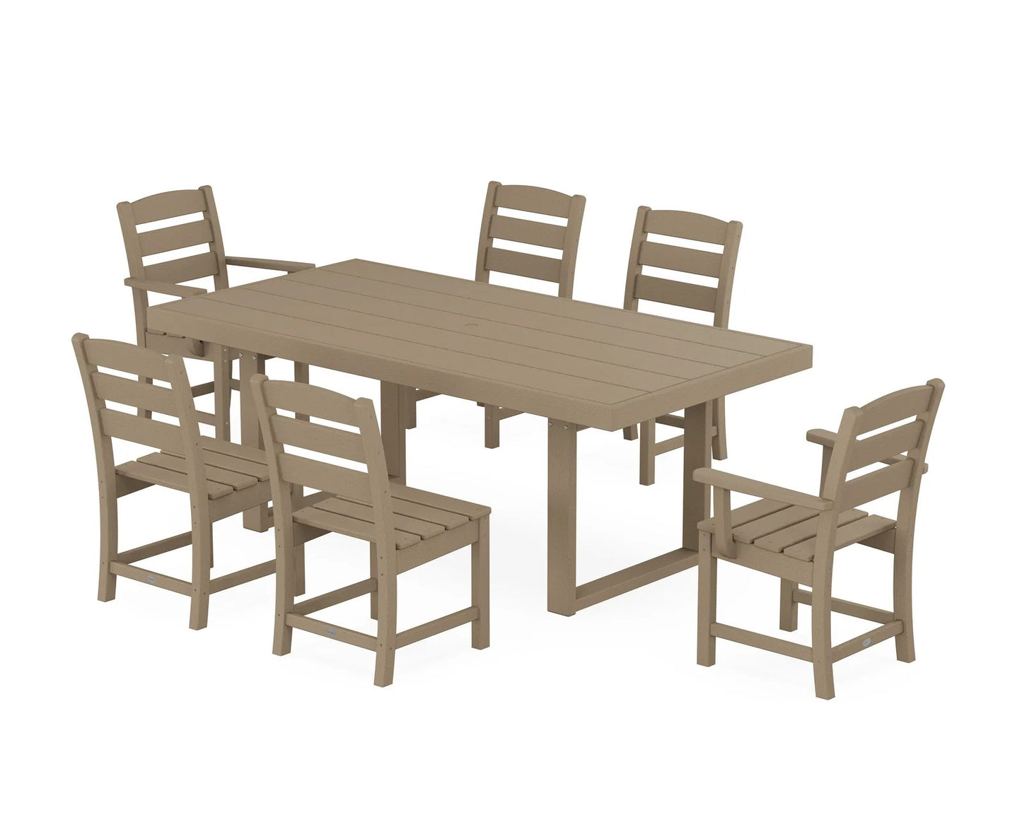 Polywood - Lakeside 7-Piece Dining Set - FREE SHIPPING