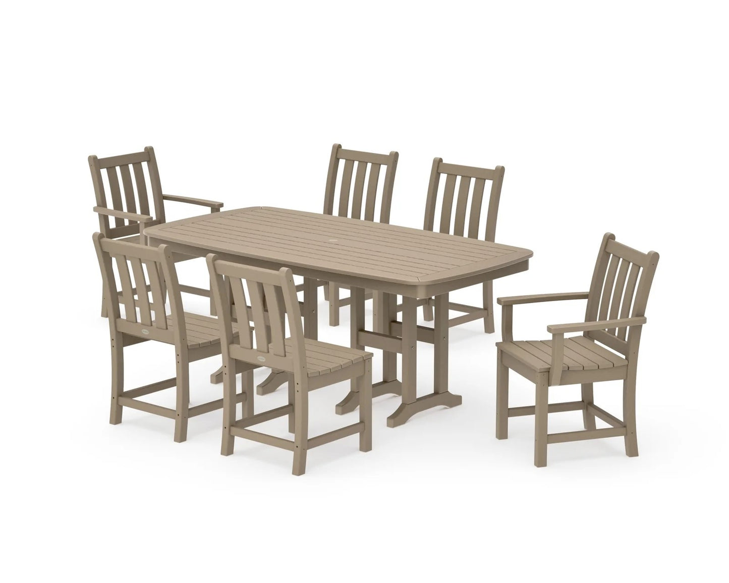 Polywood - Traditional Garden 7-Piece Dining Set - FREE SHIPPING
