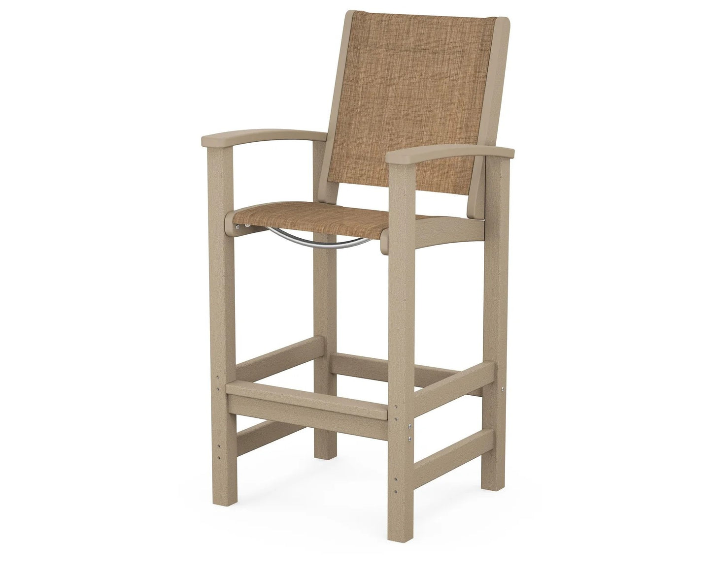 Polywood - Coastal Bar Chair in Vintage Finish - FREE SHIPPING