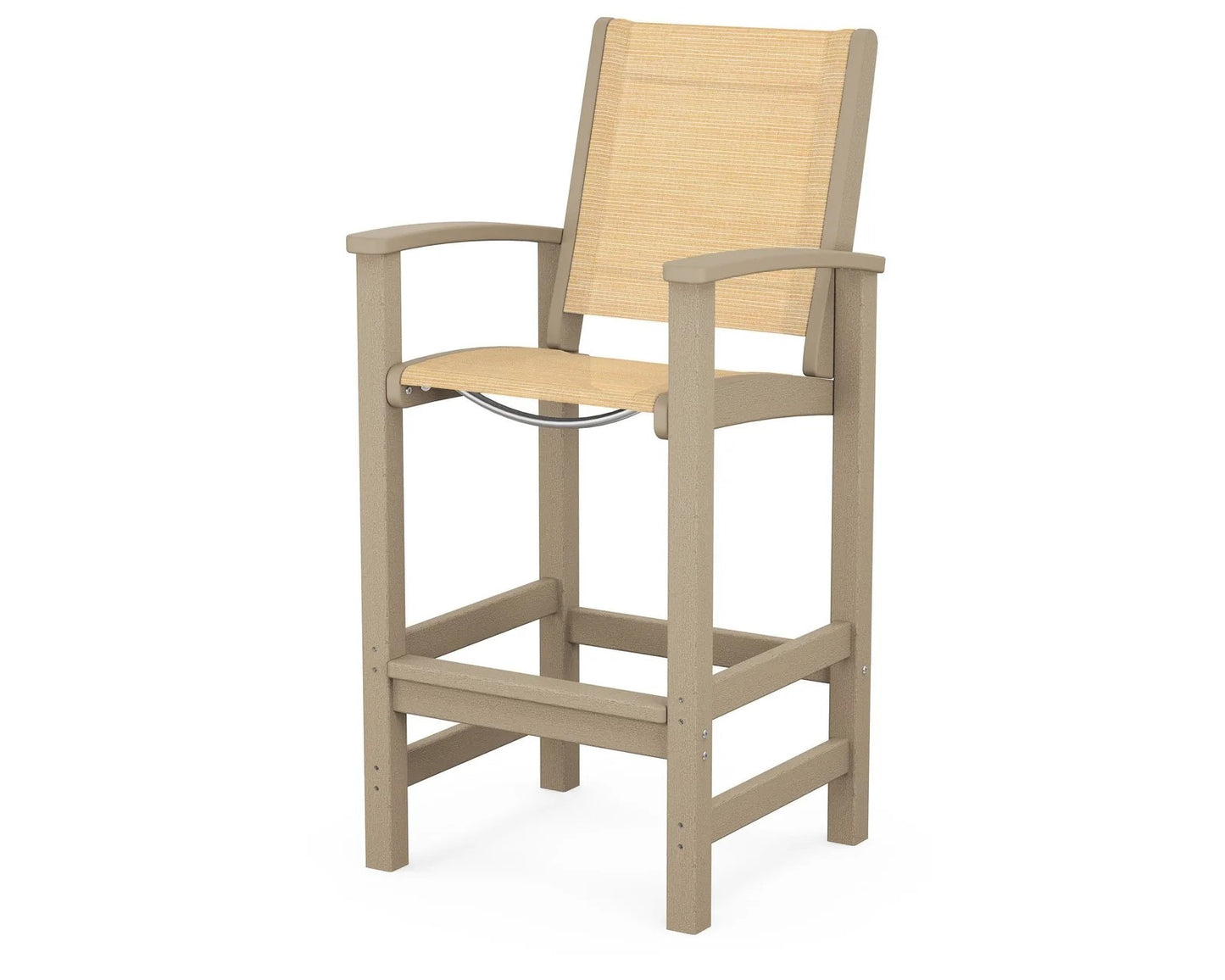 Polywood - Coastal Bar Chair in Vintage Finish - FREE SHIPPING