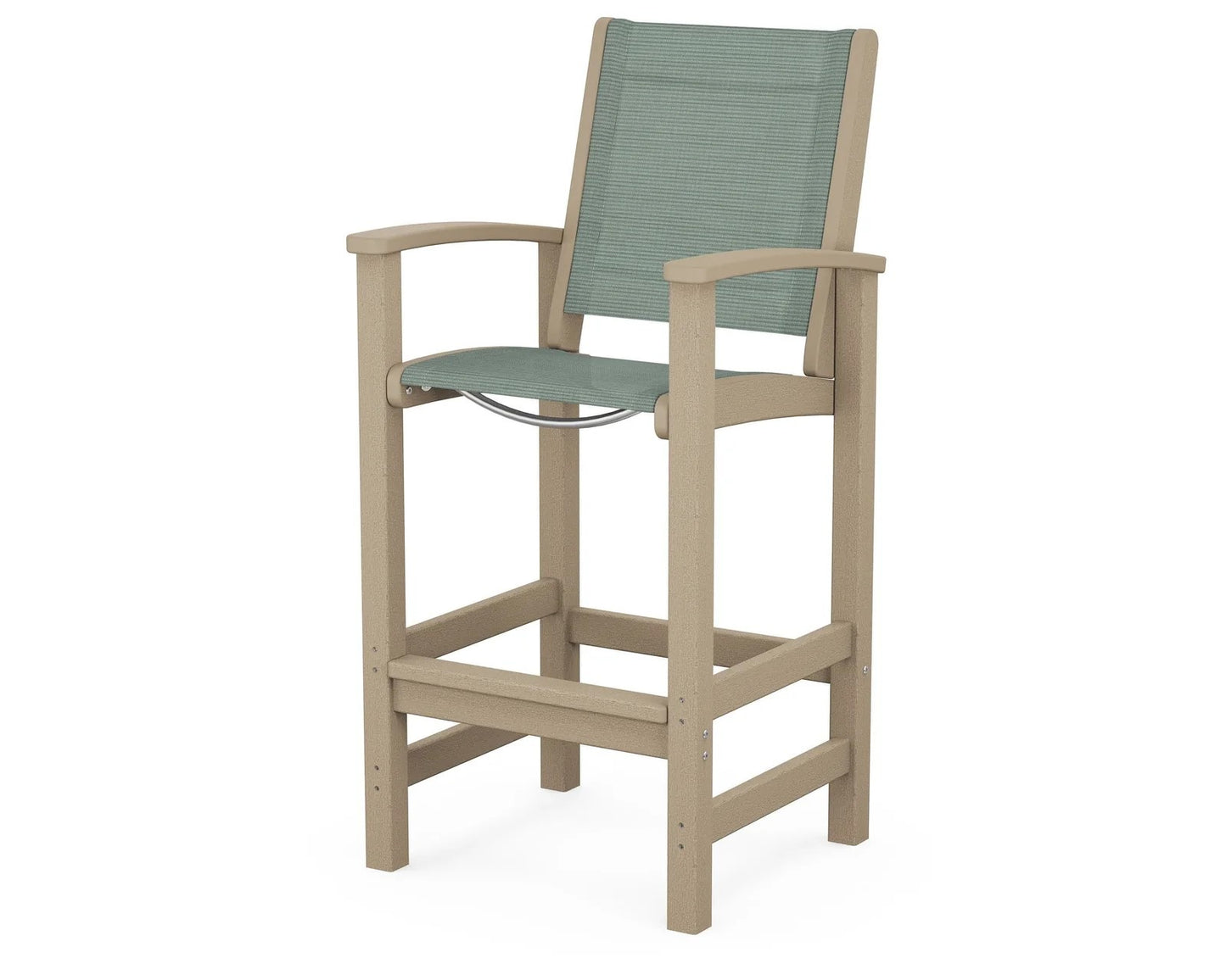 Polywood - Coastal Bar Chair in Vintage Finish - FREE SHIPPING