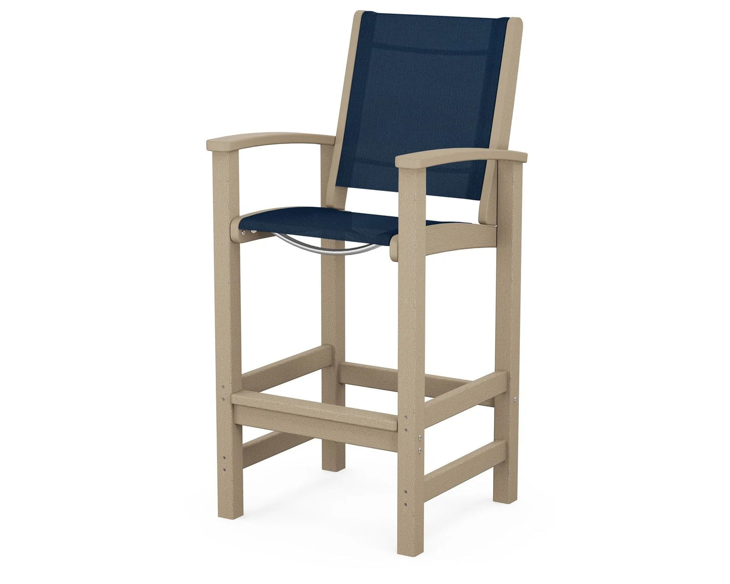 Polywood - Coastal Bar Chair in Vintage Finish - FREE SHIPPING