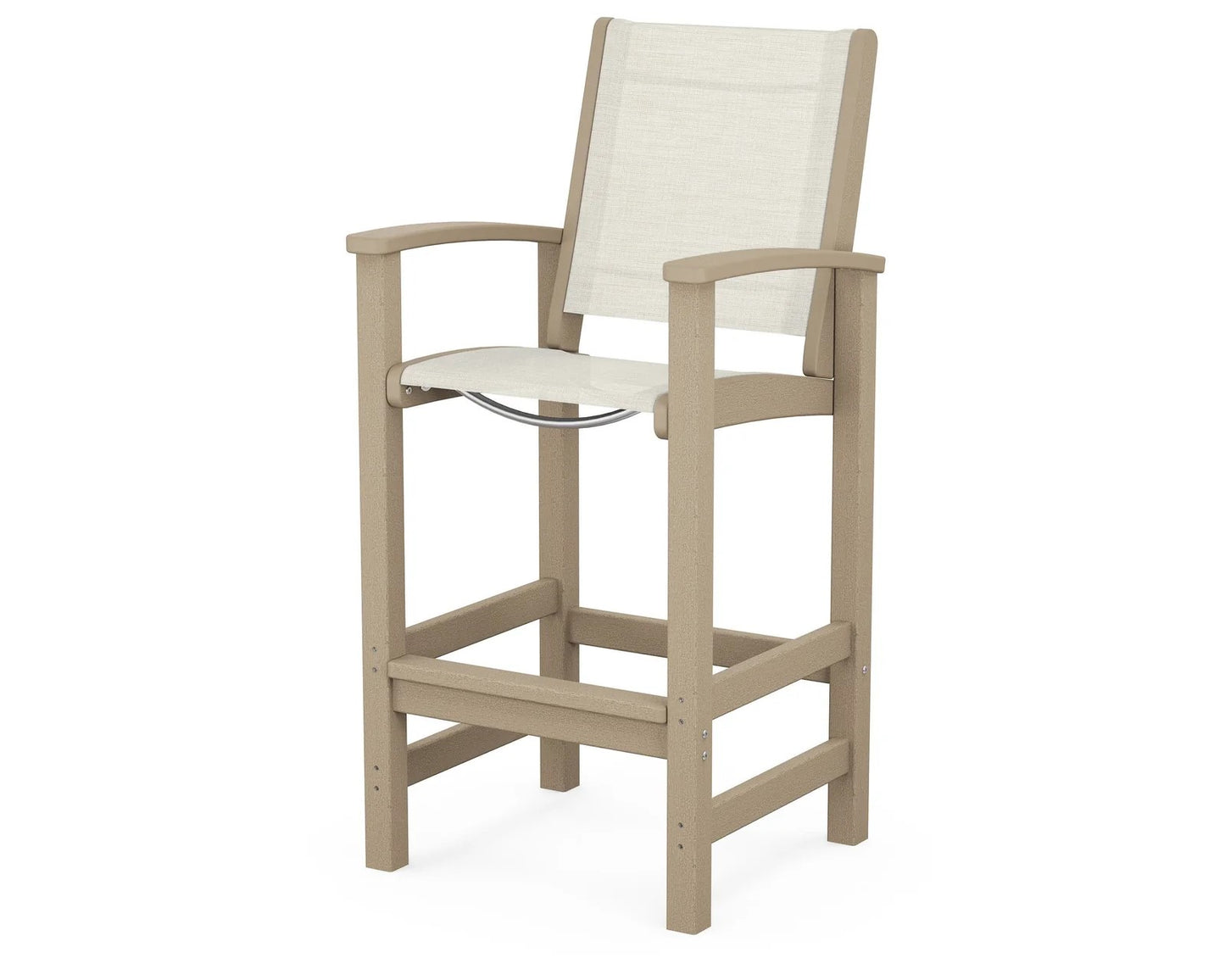 Polywood - Coastal Bar Chair in Vintage Finish - FREE SHIPPING