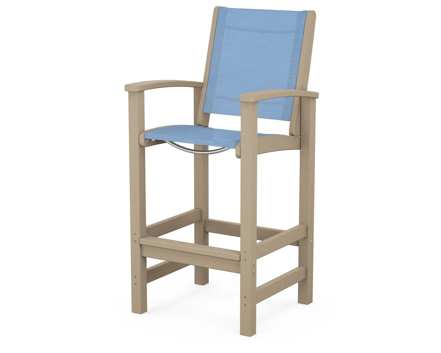 Polywood - Coastal Bar Chair in Vintage Finish - FREE SHIPPING