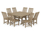 Polywood - Vineyard 9-Piece Farmhouse Trestle Dining Set - FREE SHIPPING