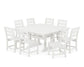 Polywood - Lakeside 9-Piece Farmhouse Trestle Dining Set - FREE SHIPPING