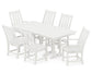 Polywood - Vineyard 7-Piece Farmhouse Dining Set - FREE SHIPPING