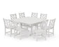 Polywood - Chippendale 9-Piece Nautical Trestle Dining Set - FREE SHIPPING