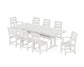 Polywood - Lakeside 9-Piece Dining Set with Trestle Legs - FREE SHIPPING