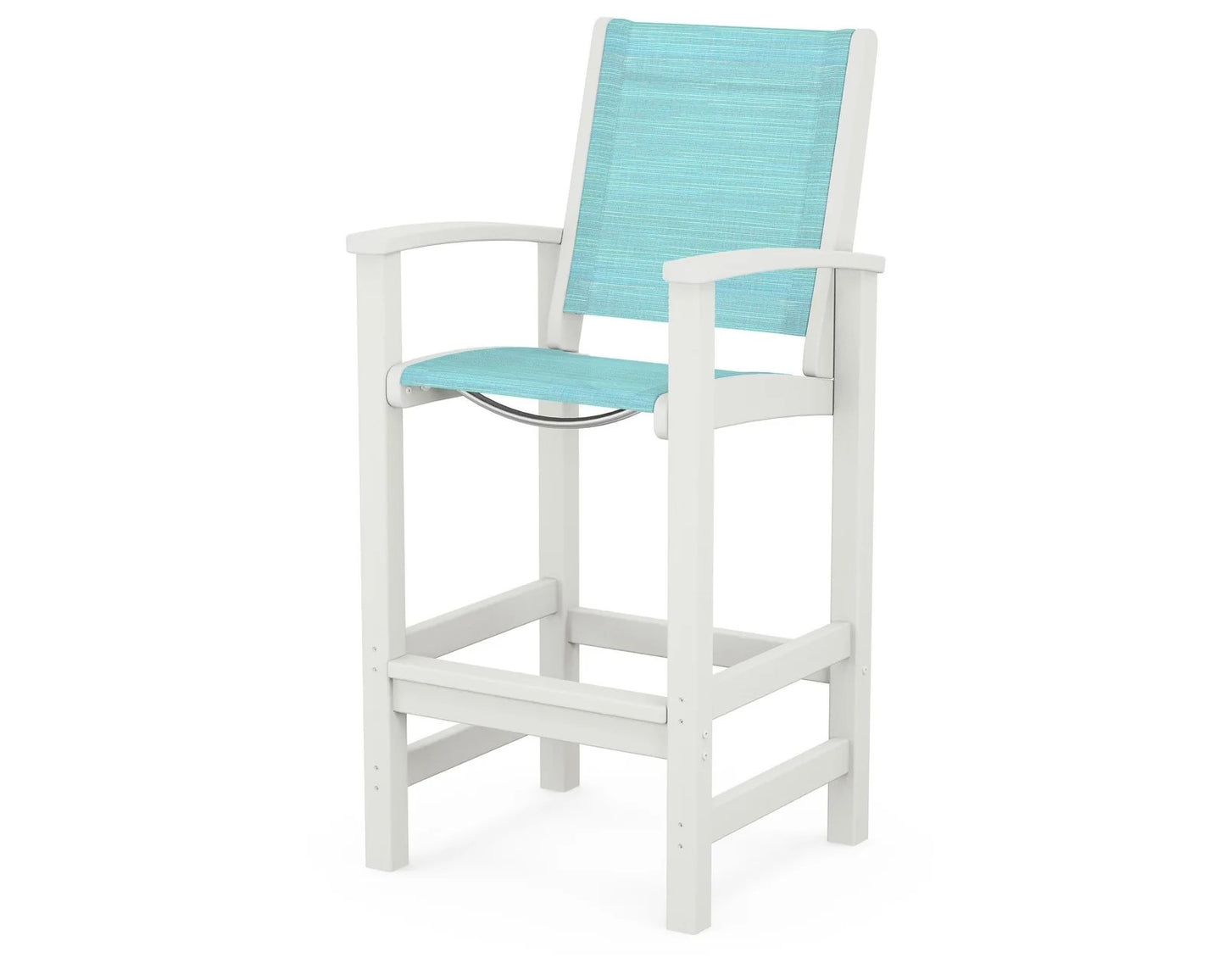 Polywood - Coastal Bar Chair in Vintage Finish - FREE SHIPPING