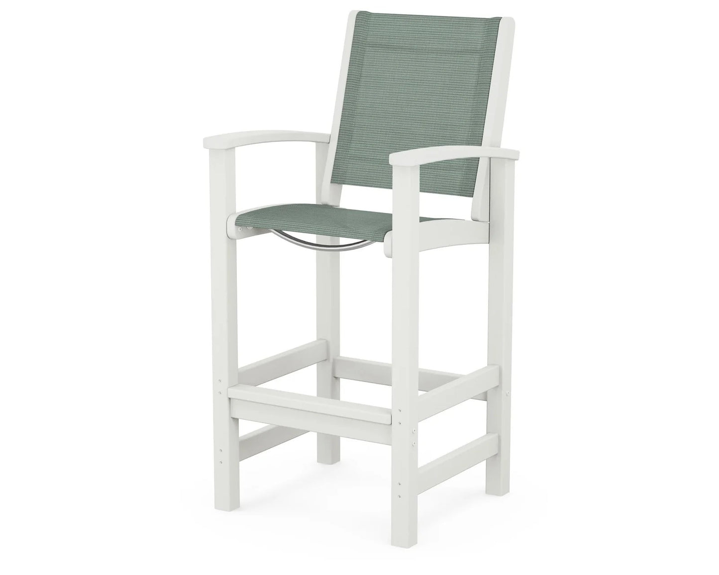 Polywood - Coastal Bar Chair in Vintage Finish - FREE SHIPPING