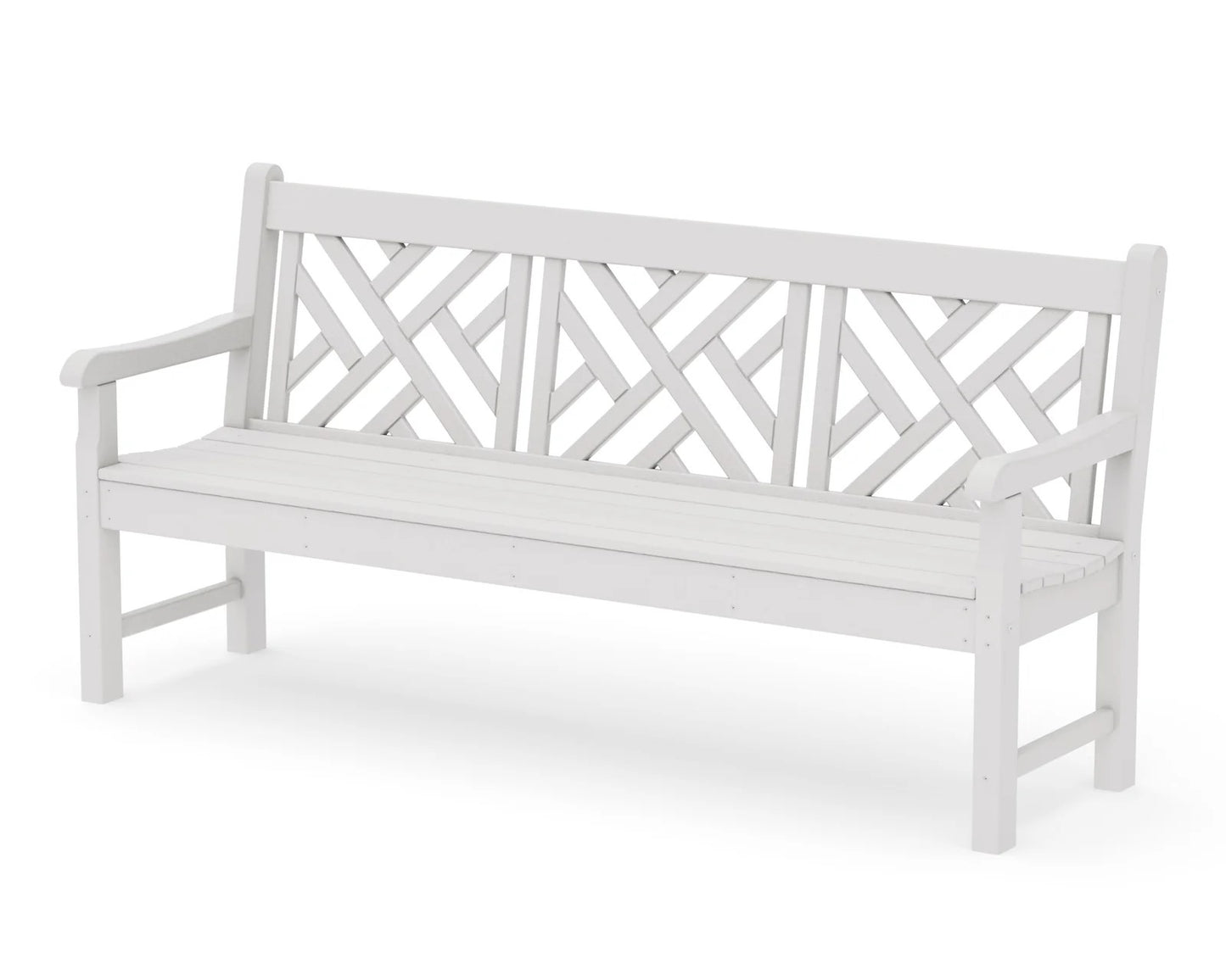 Polywood - Rockford 72" Chippendale Bench - FREE SHIPPING