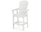 Polywood - Nautical Curveback Adirondack Bar Chair - FREE SHIPPING
