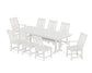 Polywood - Vineyard 9-Piece Farmhouse Dining Set with Trestle Legs - FREE SHIPPING