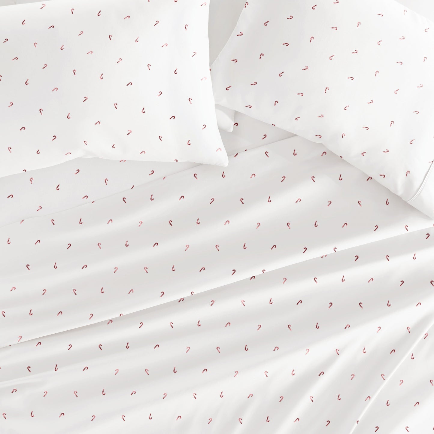 Candy Cane 4-Piece Patterned Sheet Set