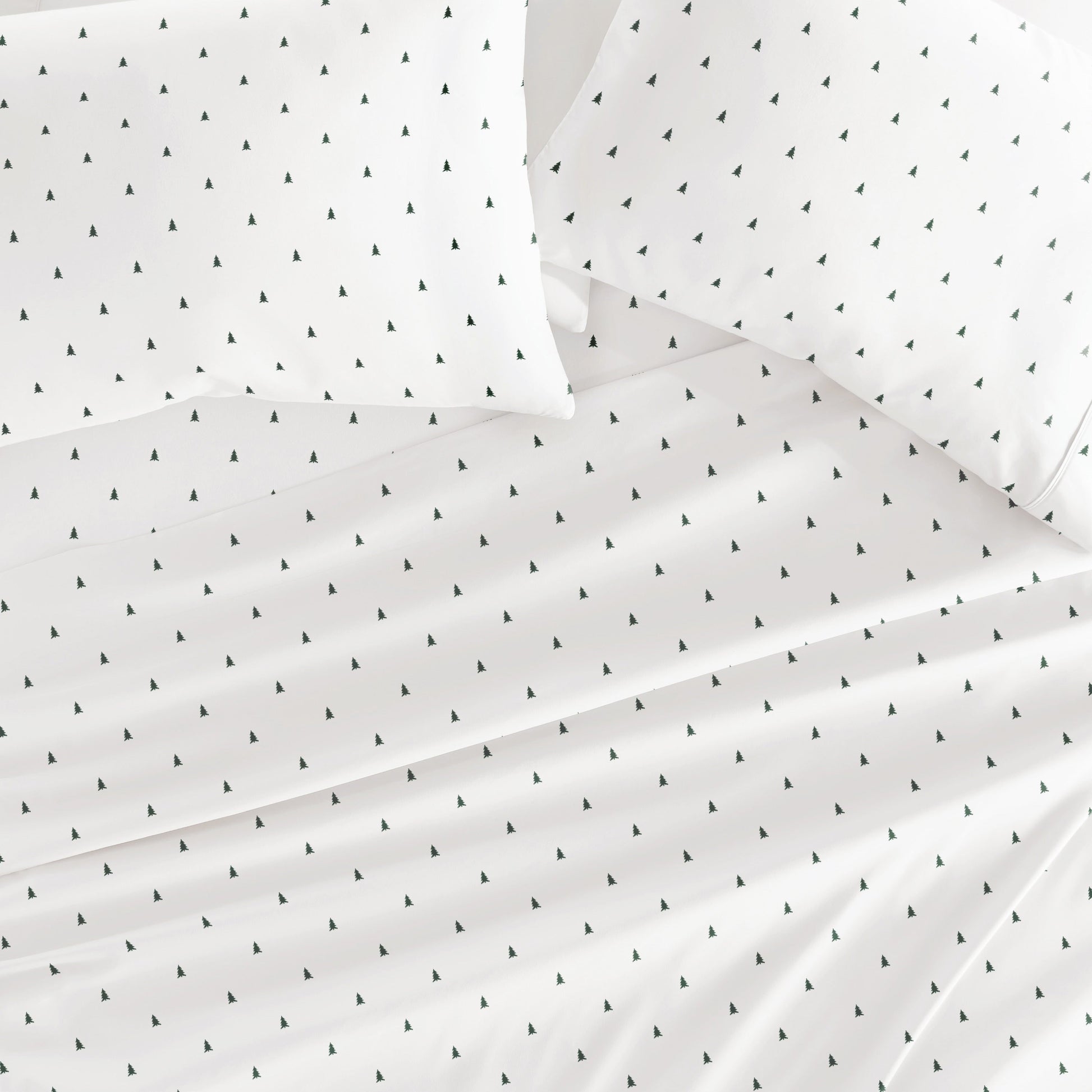 Pine Tree 4-Piece Patterned Sheet Set