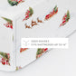 Nostalgic Santa 4-Piece Patterned Sheet Set