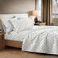 Vintage Snowman 4-Piece Patterned Sheet Set