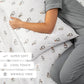 Vintage Snowman 4-Piece Patterned Sheet Set