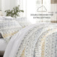 Mayan Stamp Patterned Down-Alternative Comforter Set