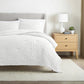 Seersucker Box Textured Down-Alternative Comforter Set
