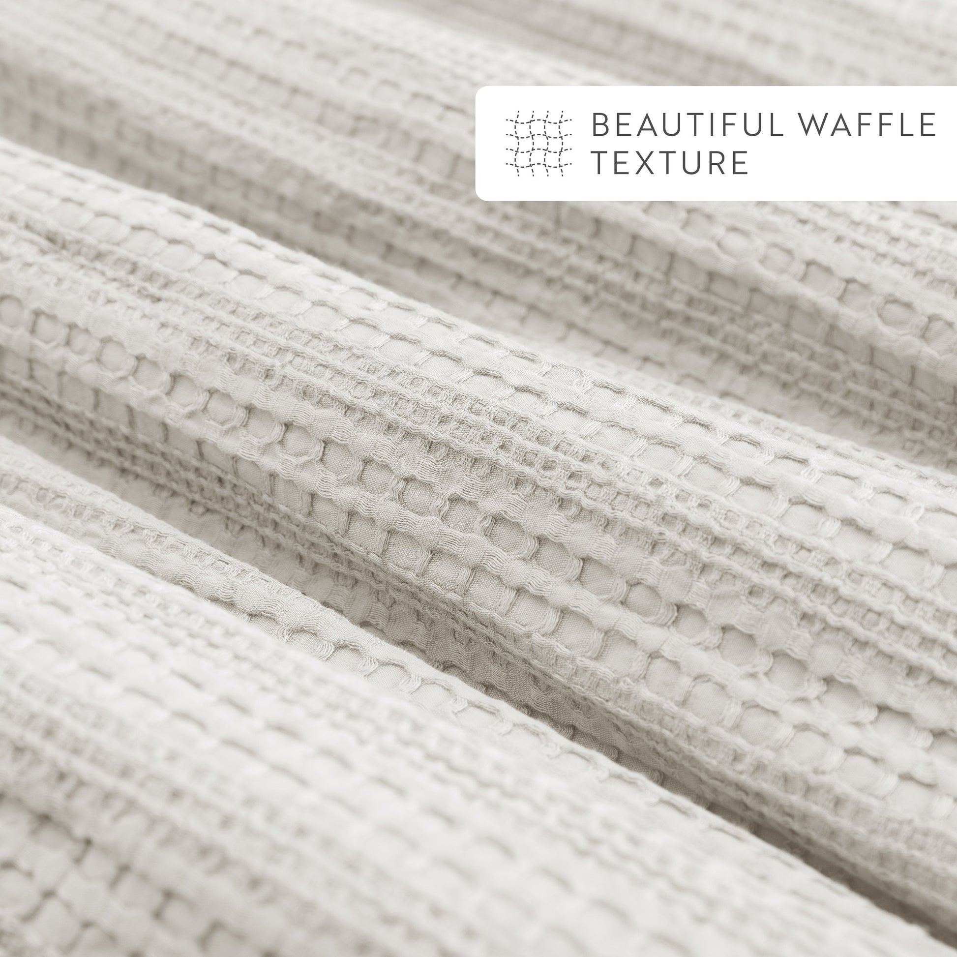 Waffle Textured Down-Alternative Comforter Set
