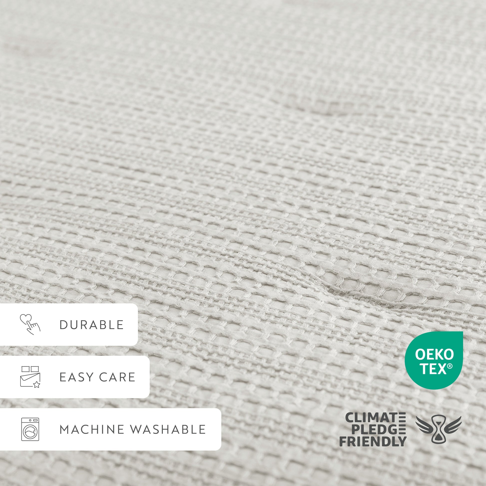 Waffle Textured Down-Alternative Comforter Set
