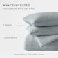 Waffle Textured Down-Alternative Comforter Set
