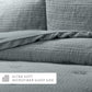 Waffle Textured Down-Alternative Comforter Set