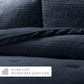 Waffle Textured Down-Alternative Comforter Set