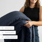 Waffle Textured Down-Alternative Comforter Set