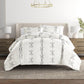 Urban Stitch Patterned Down-Alternative Comforter Set