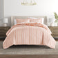 Daisy Medallion Reversible Patterned Down-Alternative Comforter Set