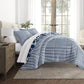 Daisy Medallion Reversible Patterned Down-Alternative Comforter Set