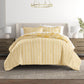 Daisy Medallion Reversible Patterned Down-Alternative Comforter Set