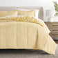 Daisy Medallion Reversible Patterned Down-Alternative Comforter Set