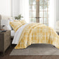 Daisy Medallion Reversible Patterned Down-Alternative Comforter Set