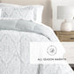 English Countryside Reversible Patterned Down-Alternative Comforter Set
