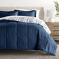 Farmhouse Dreams Reversible Patterned Down-Alternative Comforter Set