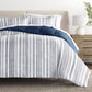 Farmhouse Dreams Reversible Patterned Down-Alternative Comforter Set