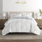 Moonlight Stars Reversible Patterned Down-Alternative Comforter Set